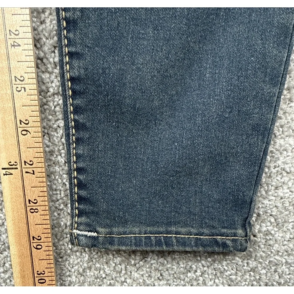 True Religion Jennie Curvy Skinny Jeans Women 29 Dark Wash Stretch